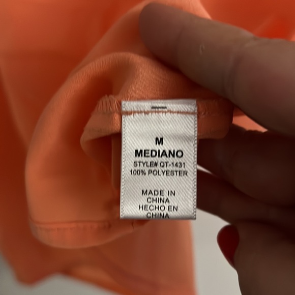 The Arte by Zenana peach Short Sleeve Blouse - Picture 5 of 7